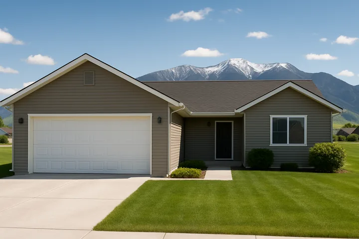 Illustrative Belgrade suburban Gallatin County SFR